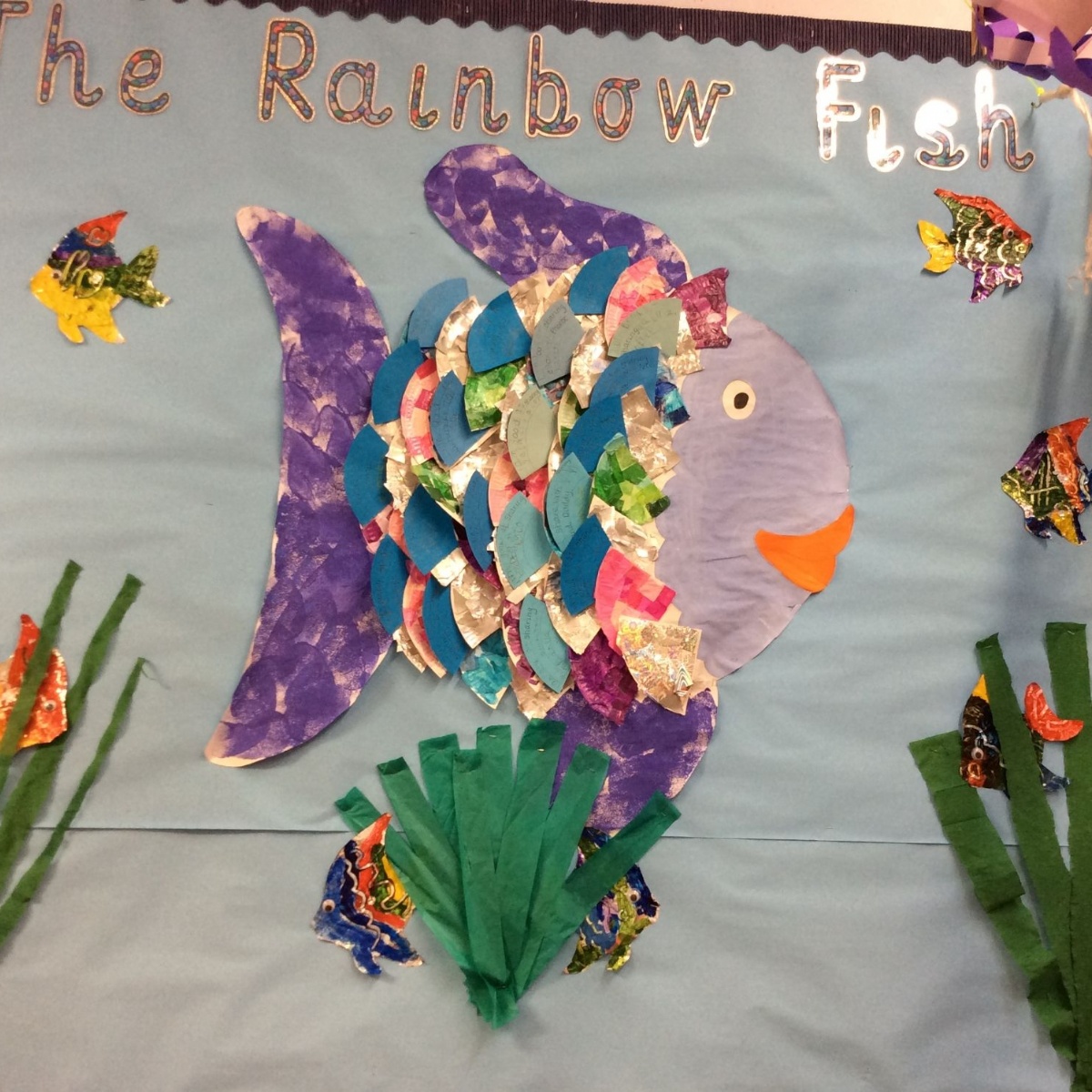 Beckers Green Primary School - Colour and Pattern - The Rainbow Fish